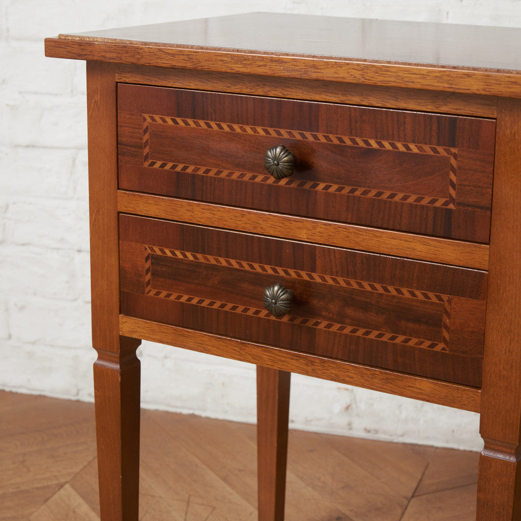 西洋クラシック 木象嵌サイドチェスト