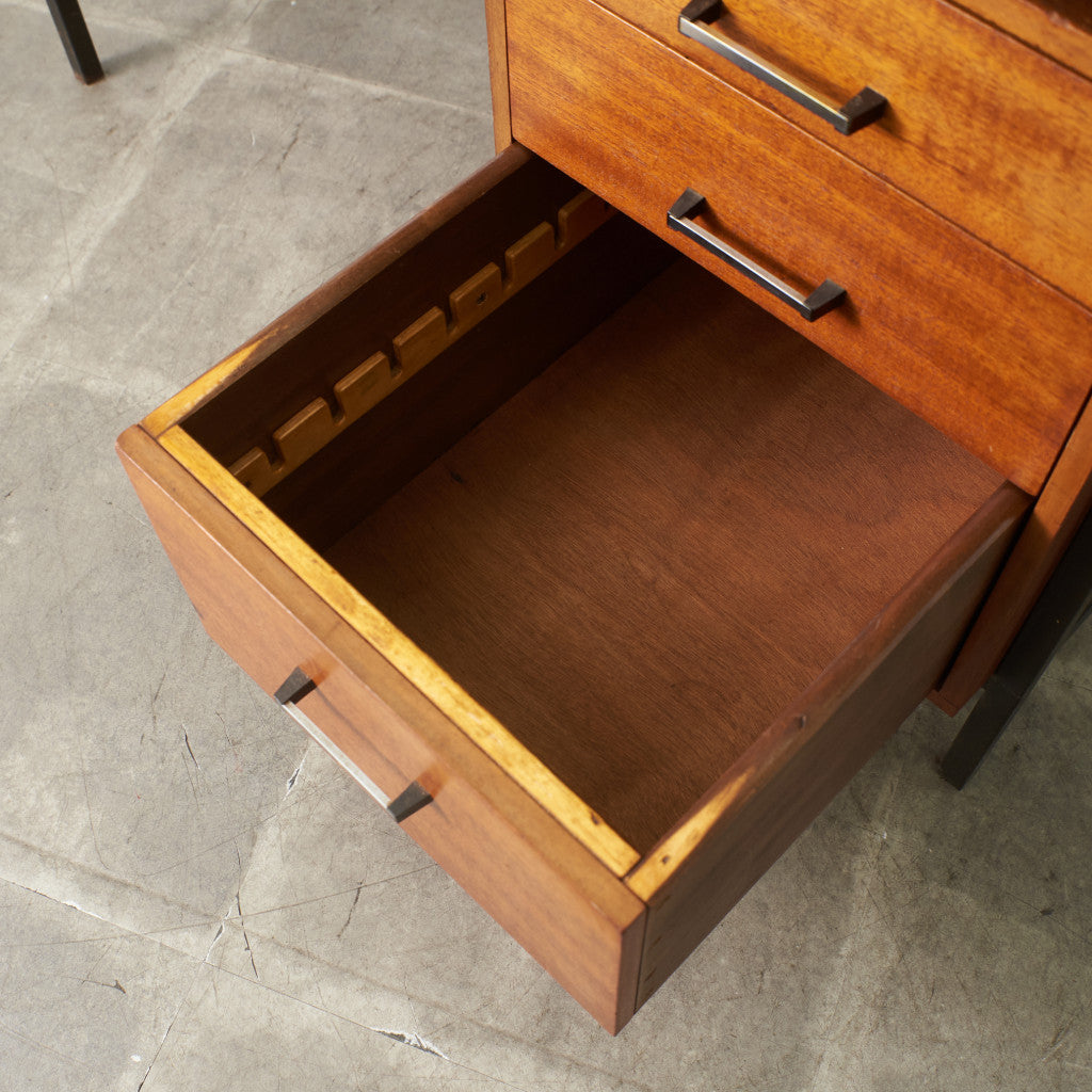 ジャパンヴィンテージ 片袖デスク