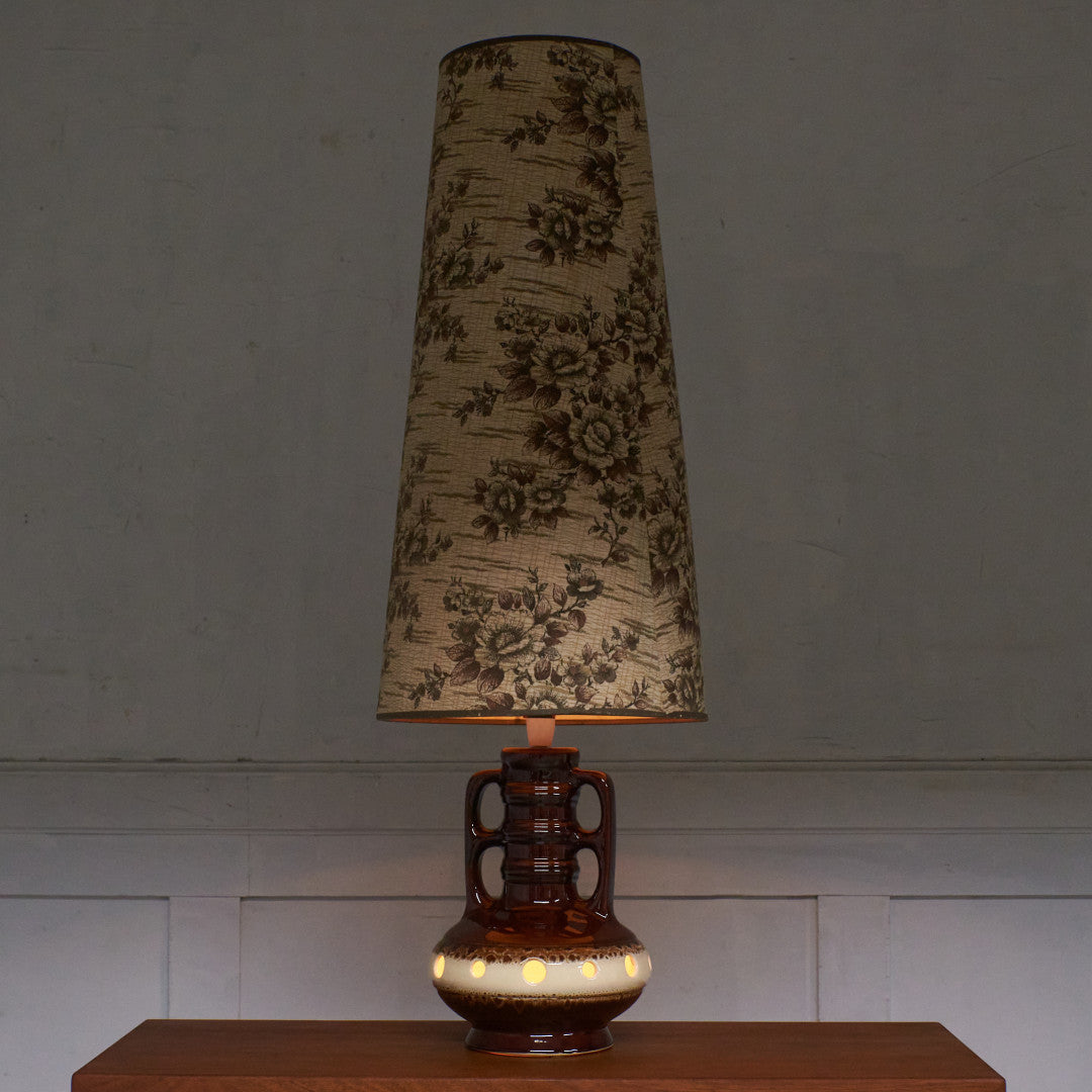 西ドイツヴィンテージ German Art Pottery テーブルランプ – rocca rocca