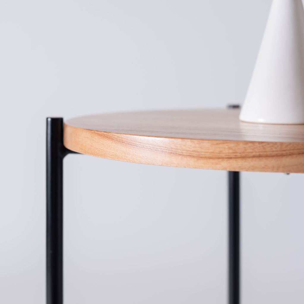 ラタンバスケット サイドテーブル