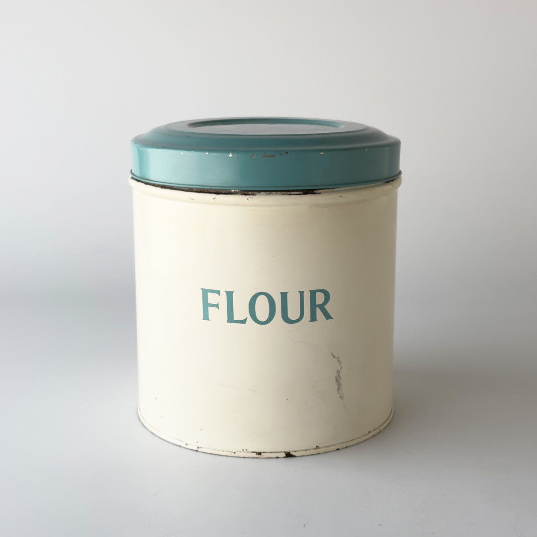 アンティーク　FLOUR缶　ビンテージホーロー 英国ヴィンテージ FLOUR 缶 – rocca rocca