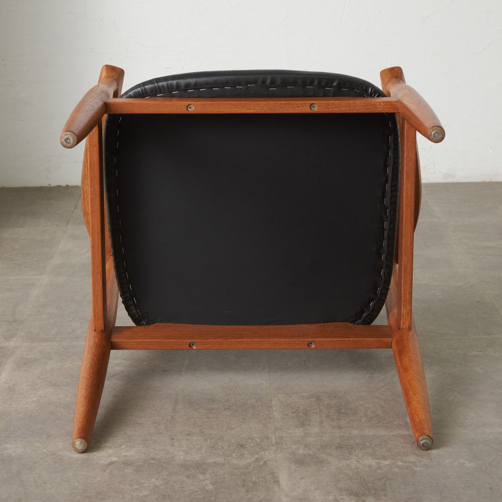 北欧スタイル ヴィンテージ アームチェア / 張替済