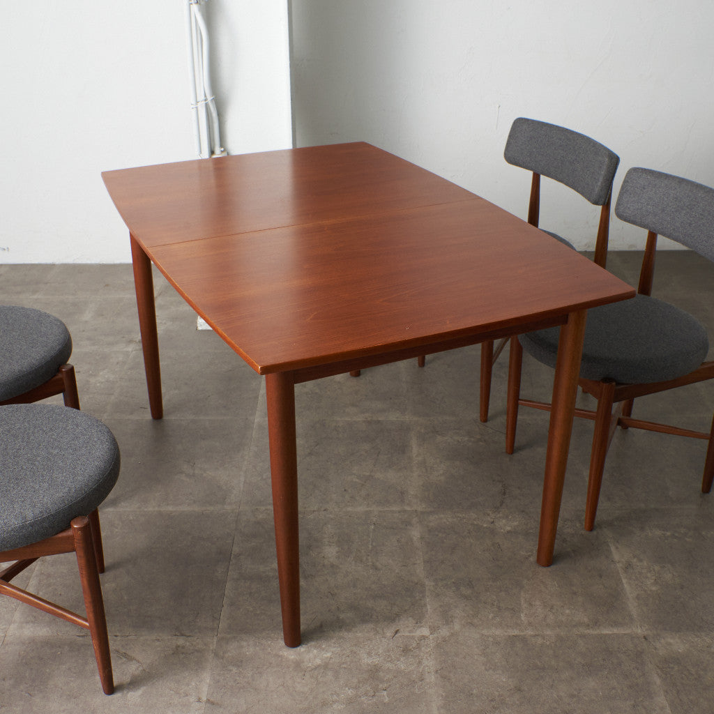 デンマークヴィンテージ ドローリーフテーブル｜rocca rocca