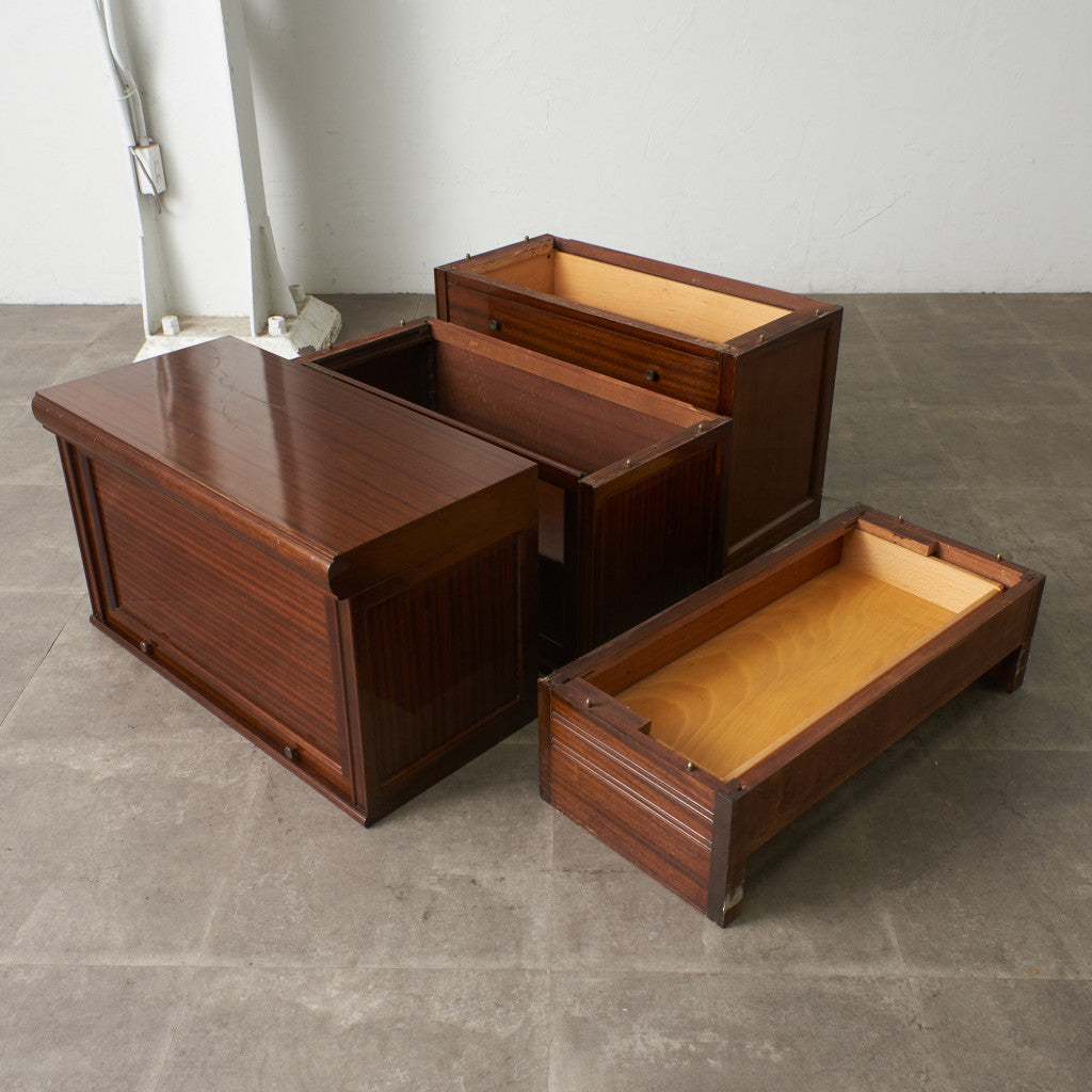 英国クラシック スタッキングブックケース