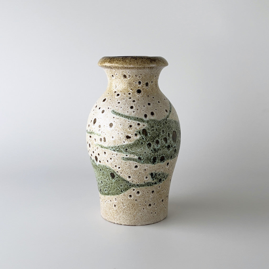 西ドイツ ヴィンテージ Fat Lava フラワーベース Scheurich