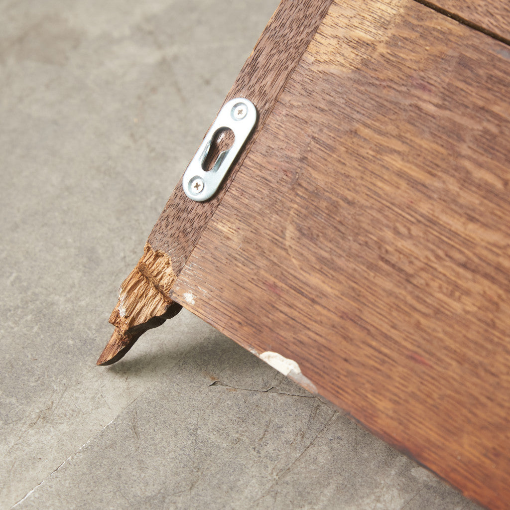 神戸洋家具 オーク材 ウォールラック