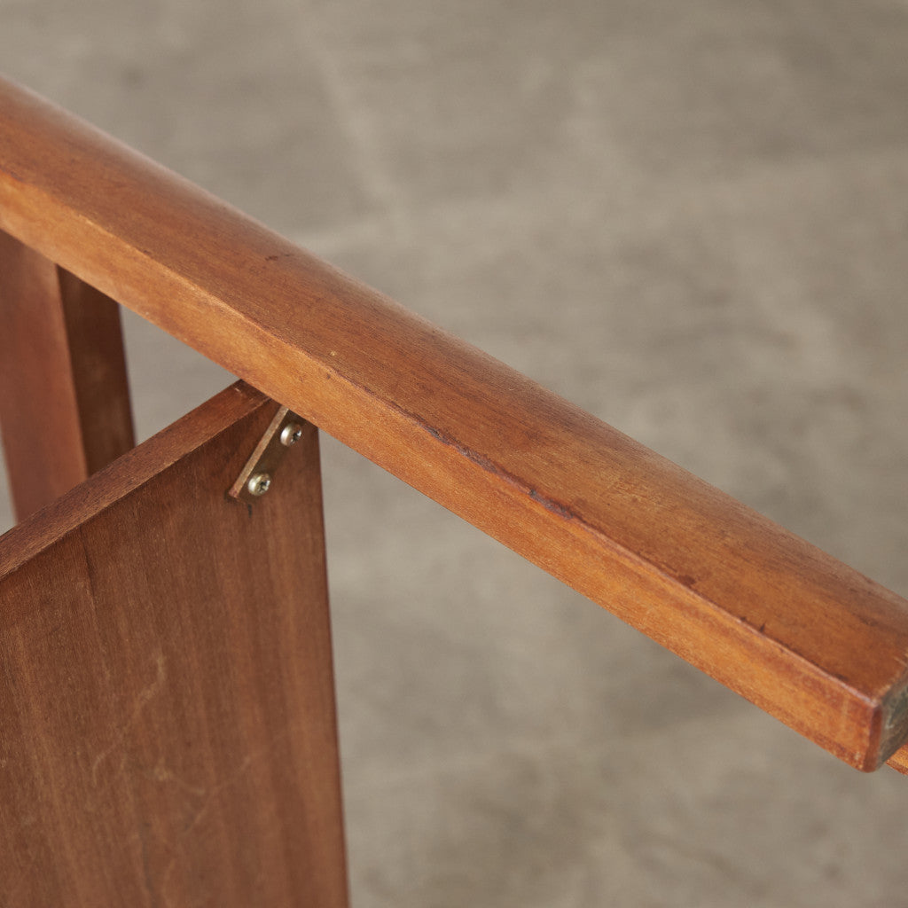 ヴィンテージ スモークガラストップ コーヒーテーブル