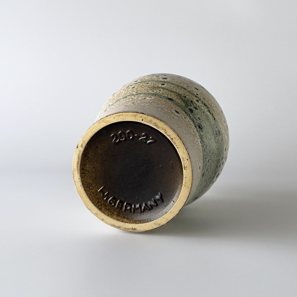 西ドイツ ヴィンテージ Fat Lava フラワーベース Scheurich