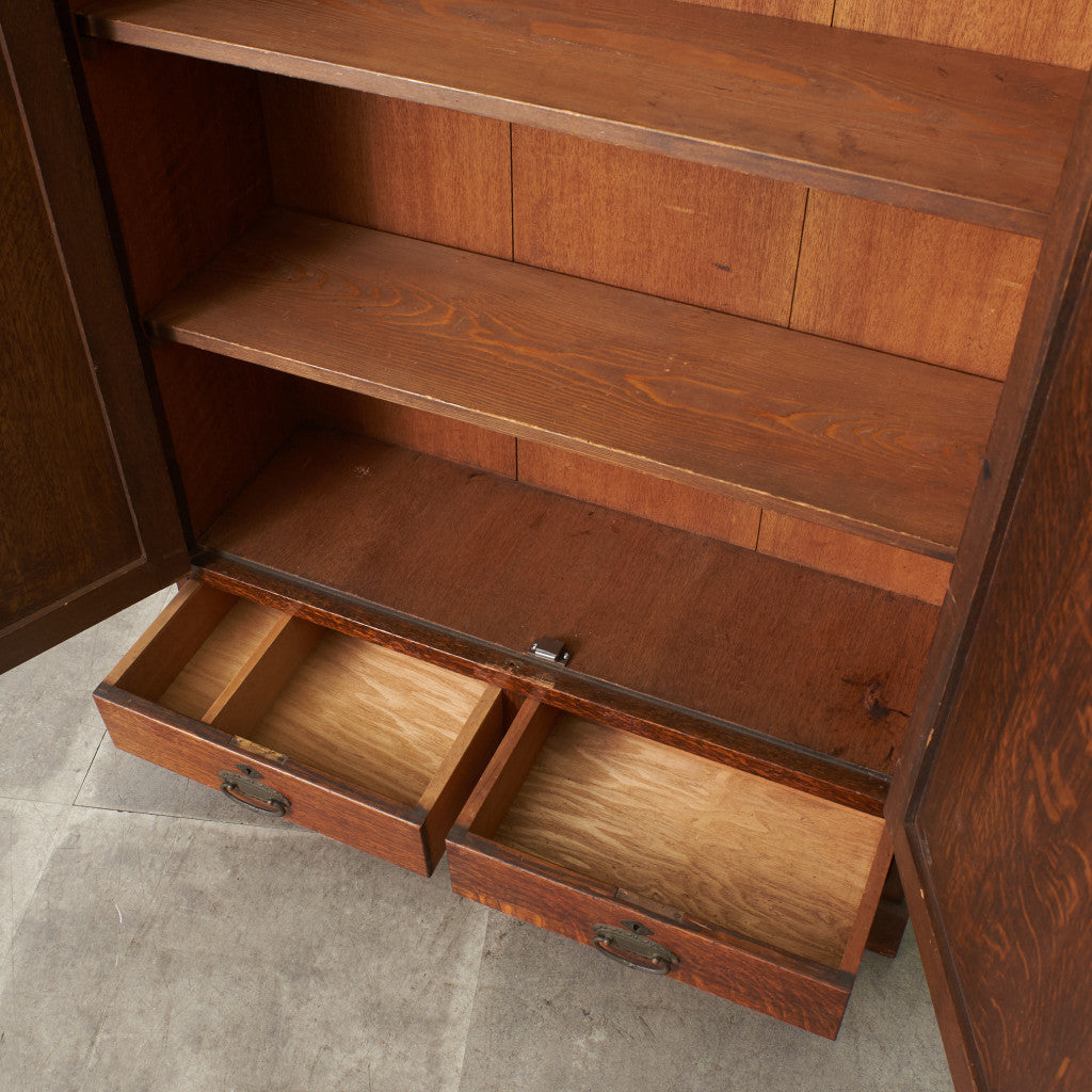 年代物 ブックキャビネット