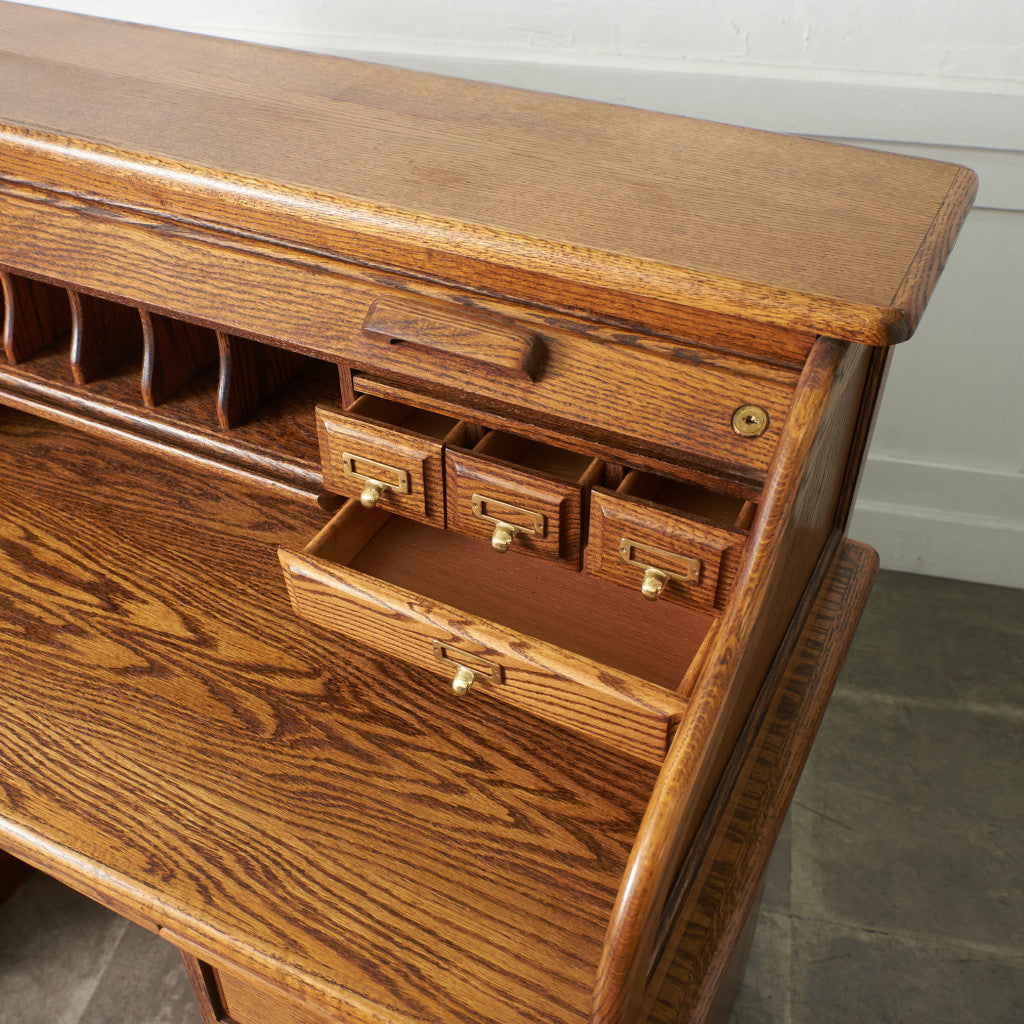 ヴィンテージ ロールトップデスク