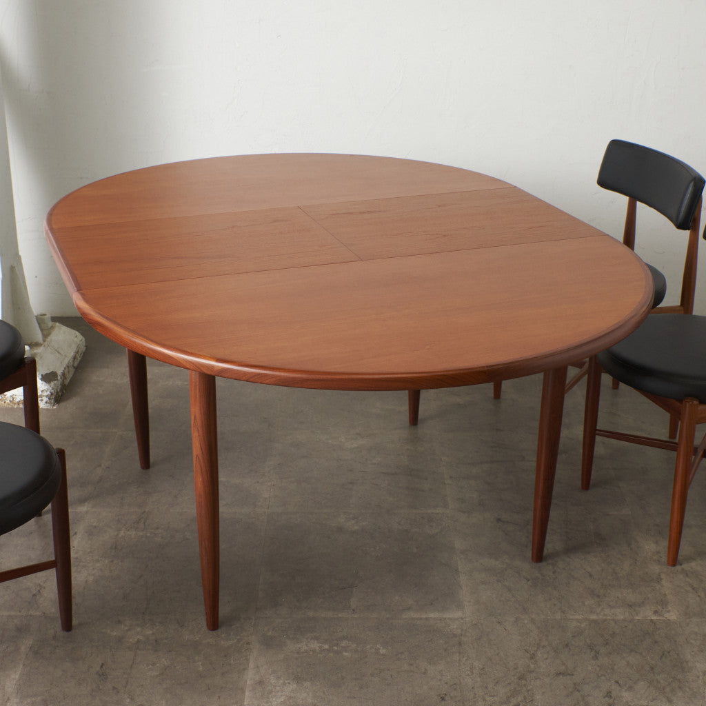 エクステンション ラウンドダイニングテーブル