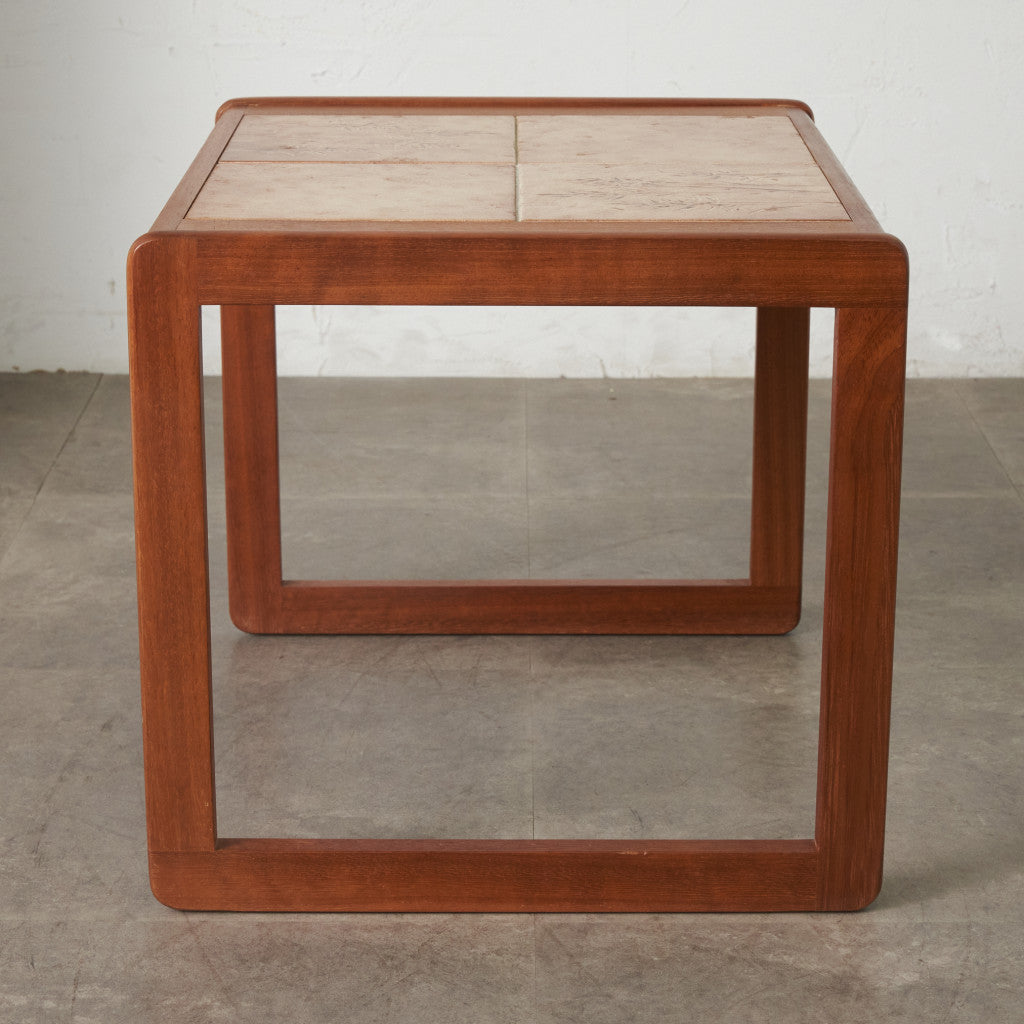 ヴィンテージ タイルトップ ローテーブル