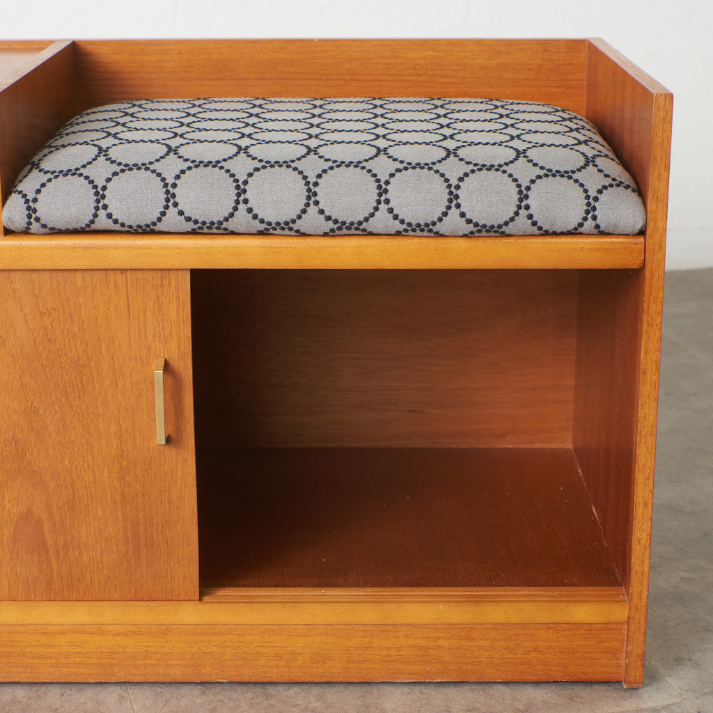 ヴィンテージ テレフォンベンチ / 張替済