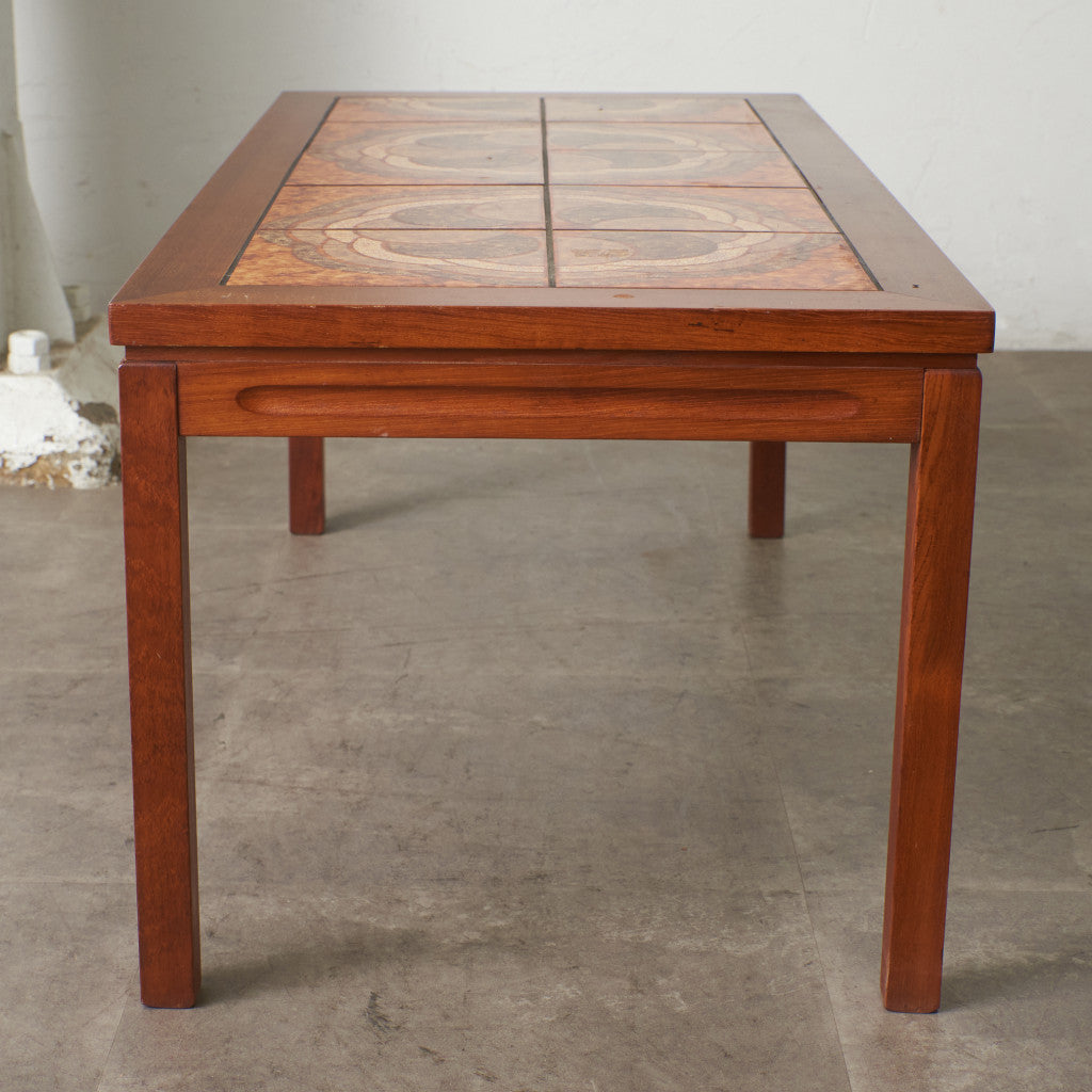 デンマーク ヴィンテージ タイルトップコーヒーテーブル