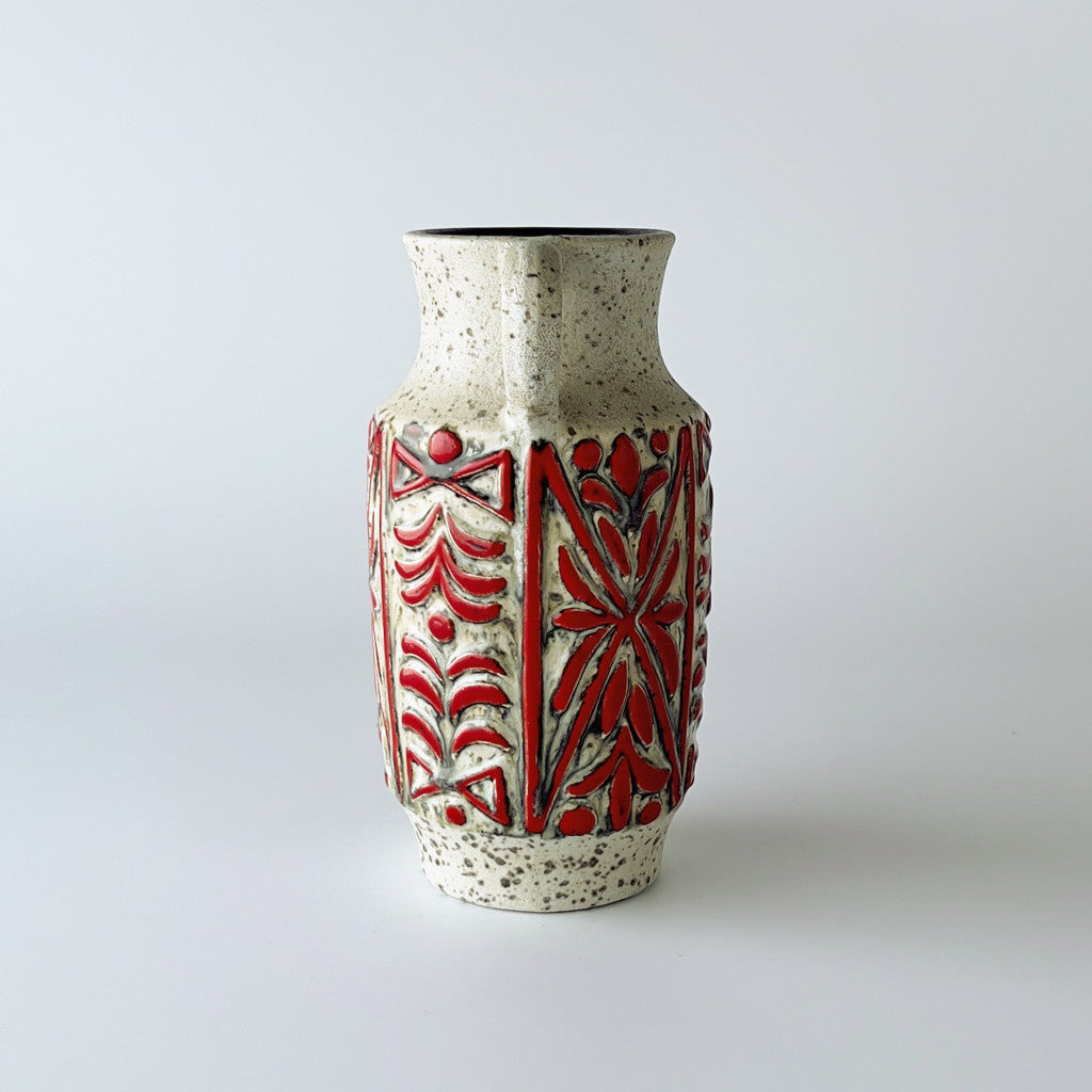 German Art Pottery フラワーベース