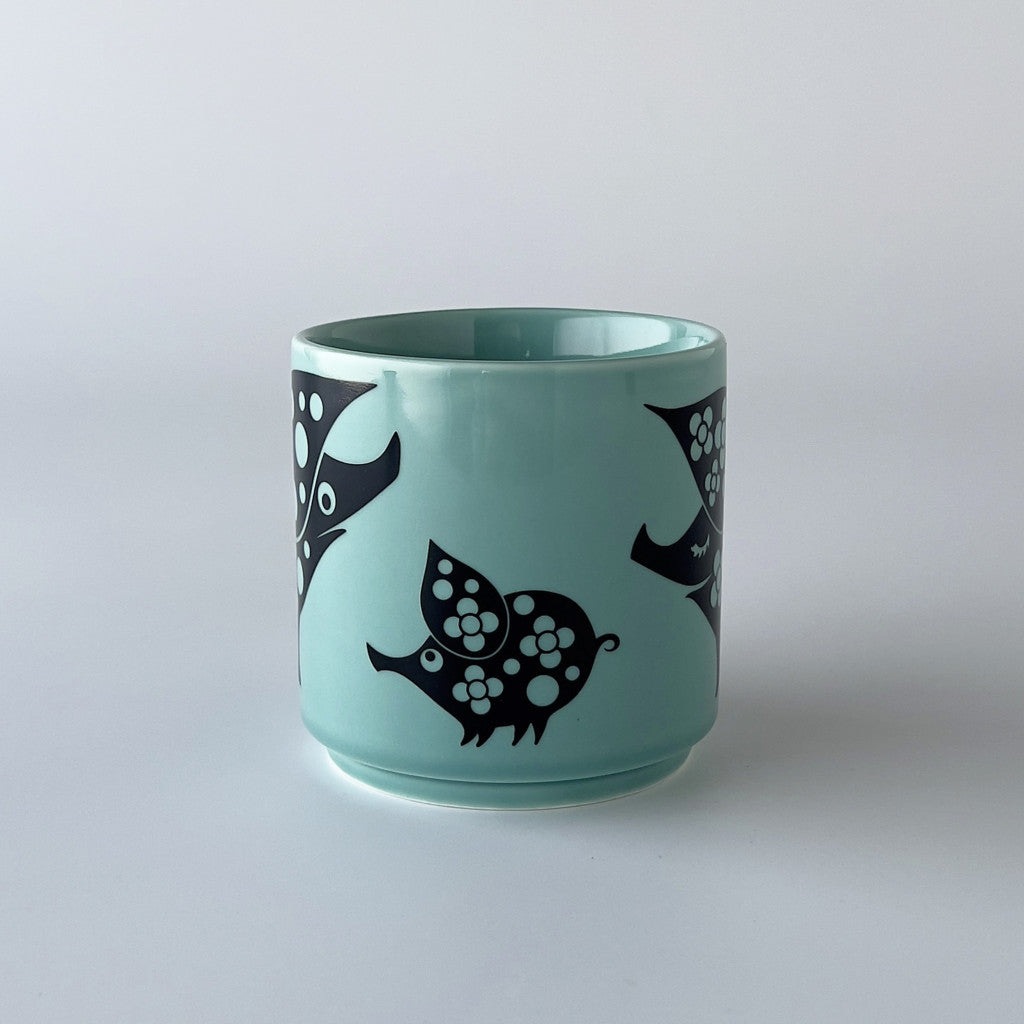 Hornsea x Magpie マグカップ Piggie Family Teal