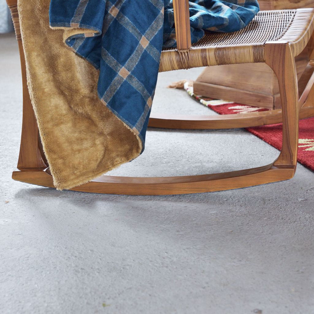 チーク ロッキングチェア