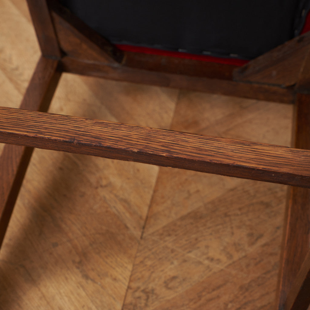 英国アンティーク ダイニングチェア / 張替品