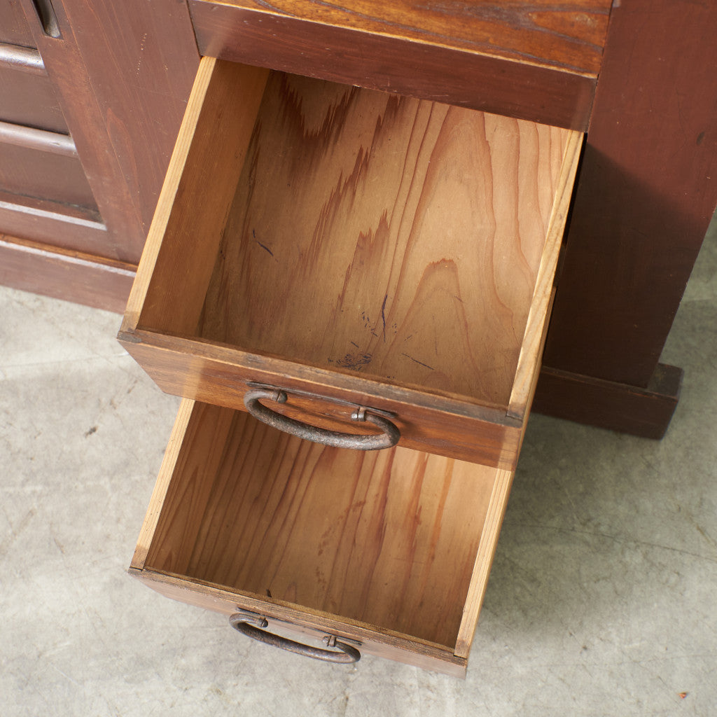 近江箪笥 欅材 水屋箪笥