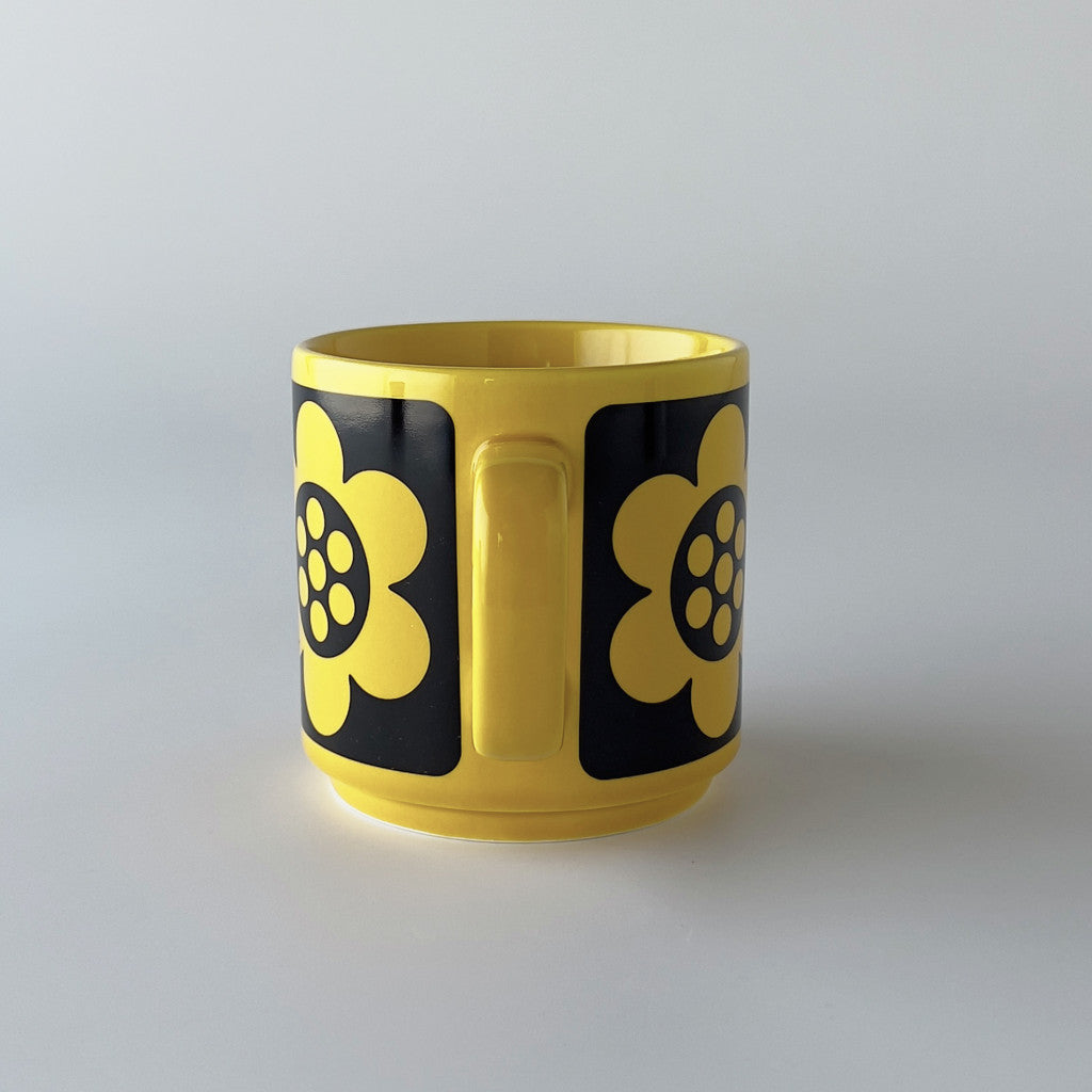 Hornsea x Magpie マグカップ Geo Flower Yellow