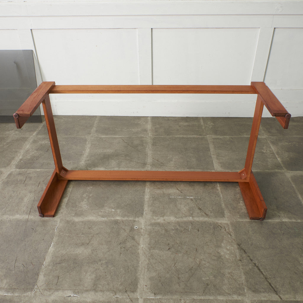 ヴィンテージ ガラストップコーヒーテーブル