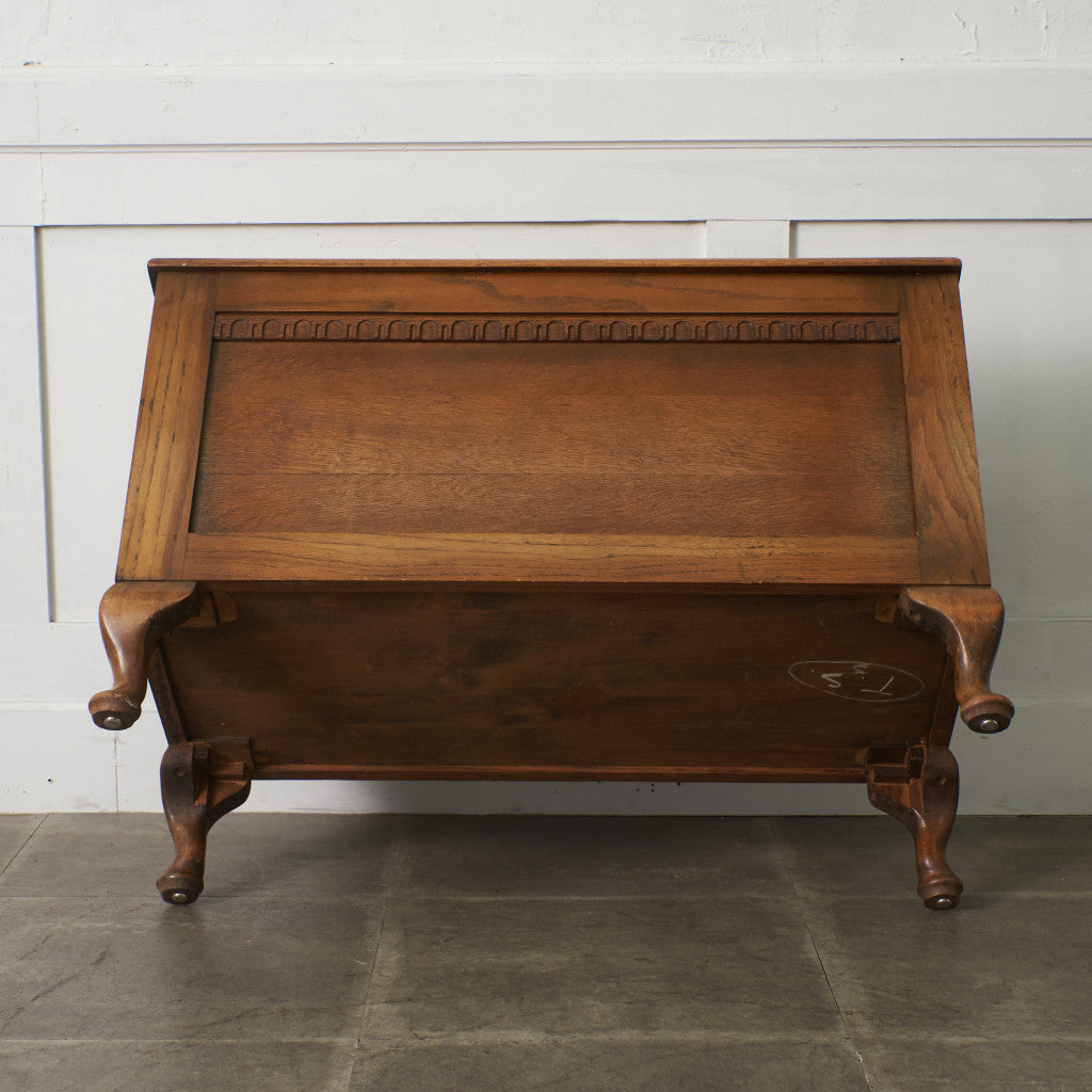 英国アンティーク オーク材 ブランケットボックス