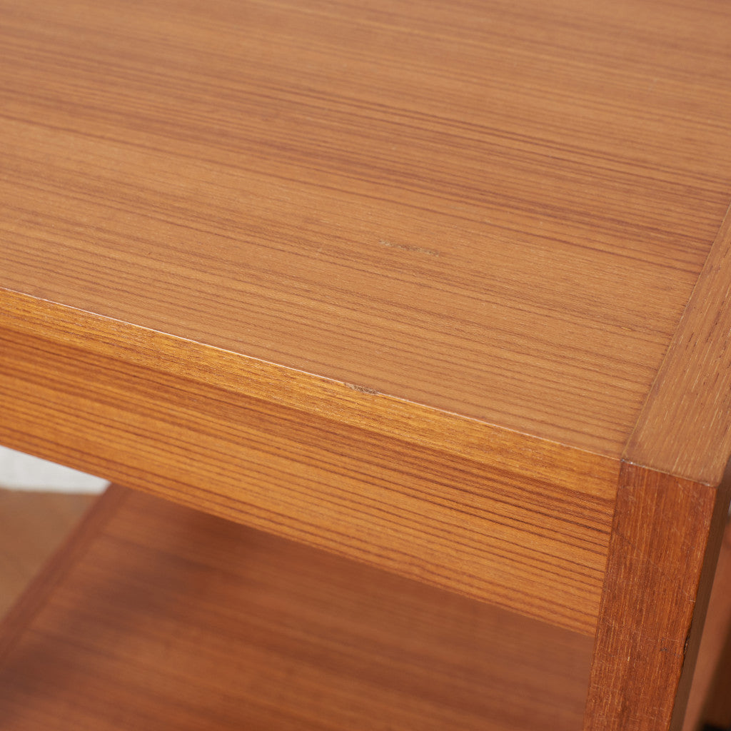 ジャパンヴィンテージ キャスター付き サイドテーブル