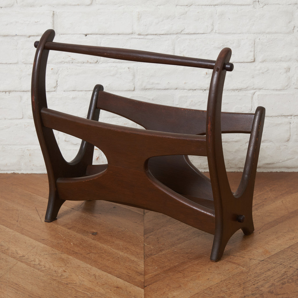 ヴィンテージ マガジンラック