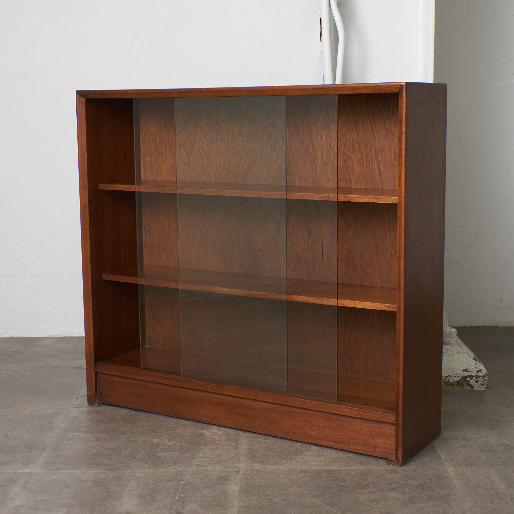 ヴィンテージ ガラスキャビネット