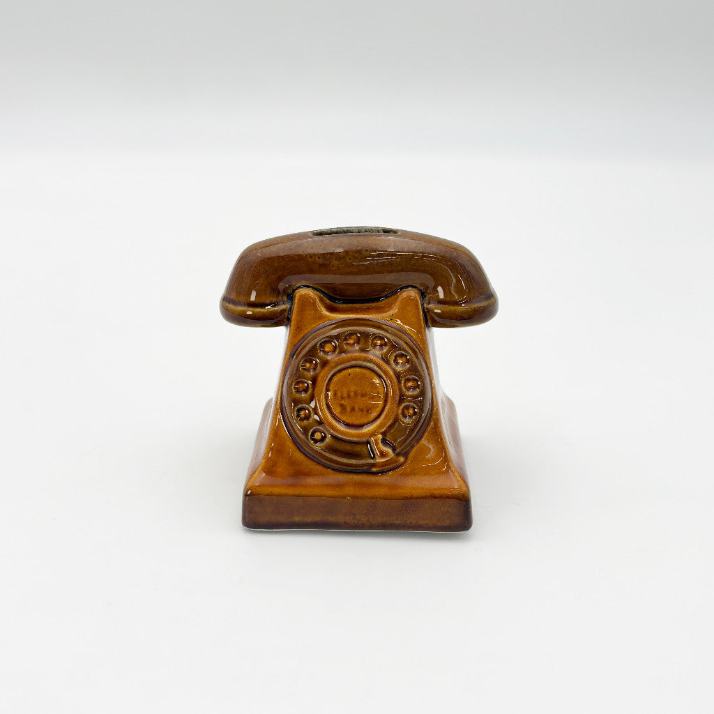 英国ヴィンテージ 電話型 ピギーバンク 貯金箱 – rocca rocca