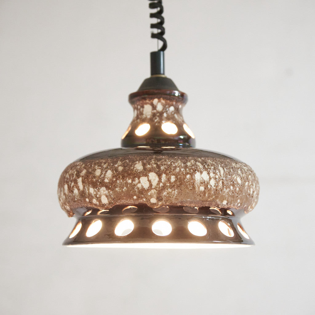西ドイツヴィンテージ Fat lava ペンダントランプ