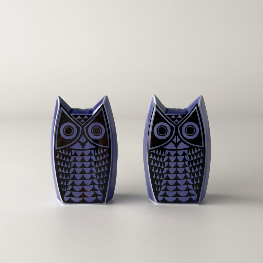Hornsea Owl ソルト&ペッパー セット Blue