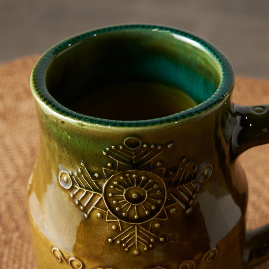 German Art Pottery フラワーベース