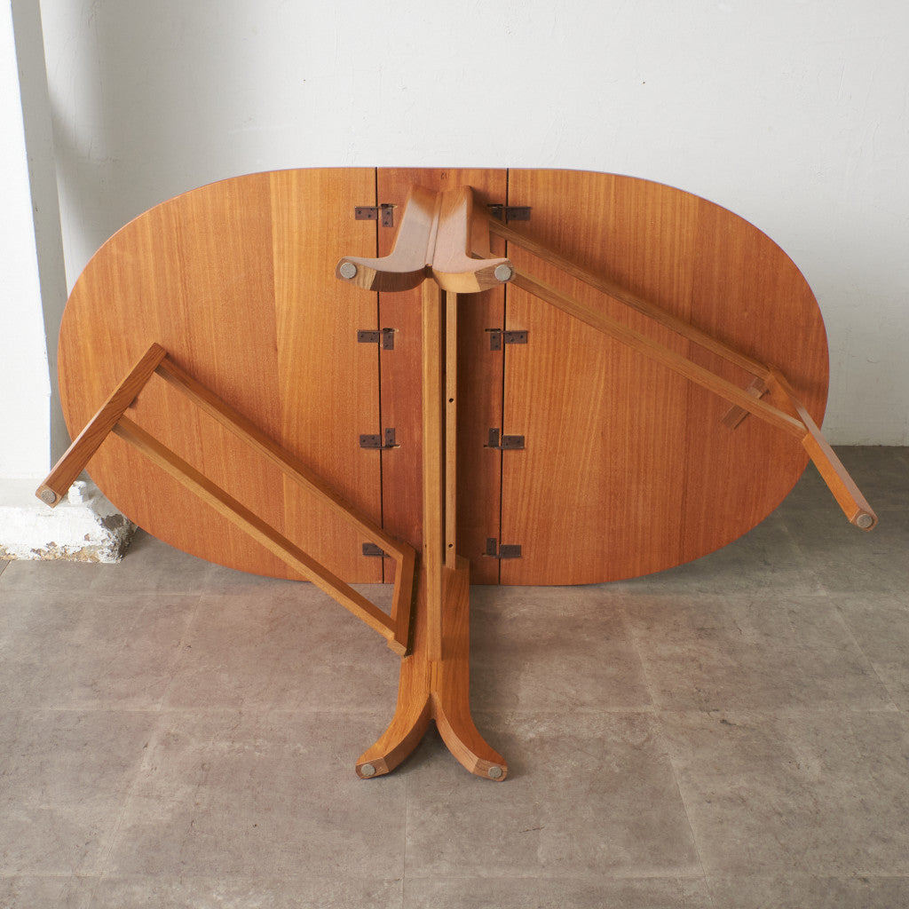 ヴィンテージ ドロップリーフ ゲートレッグテーブル