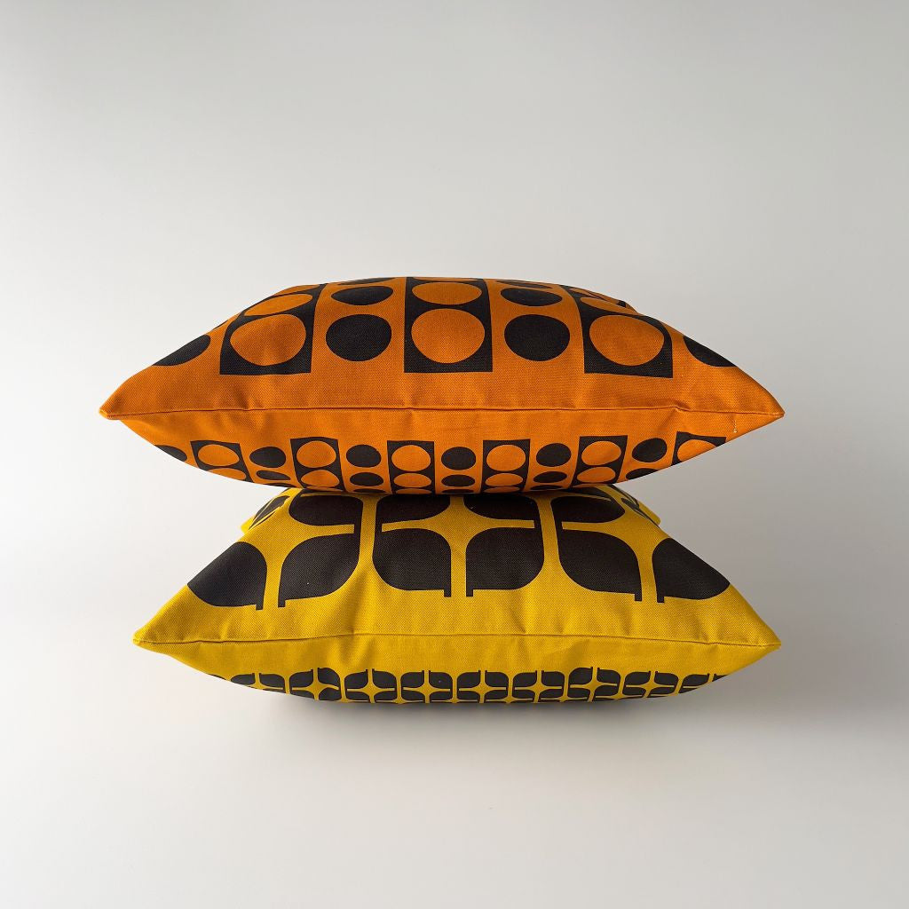 Hornsea クッション Circle オレンジ