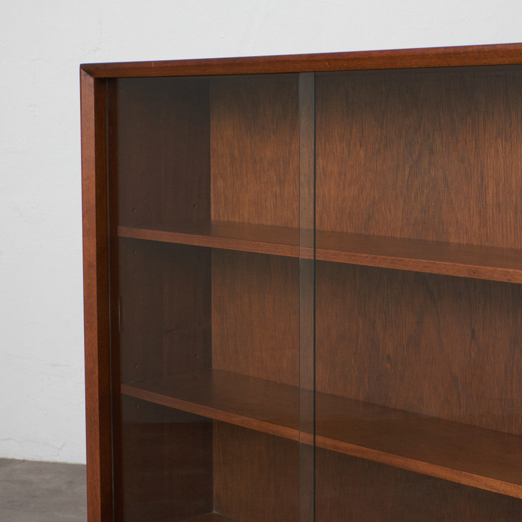 ヴィンテージ ガラスキャビネット