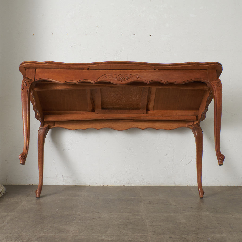 パーケットトップ 伸長式ダイニングテーブル