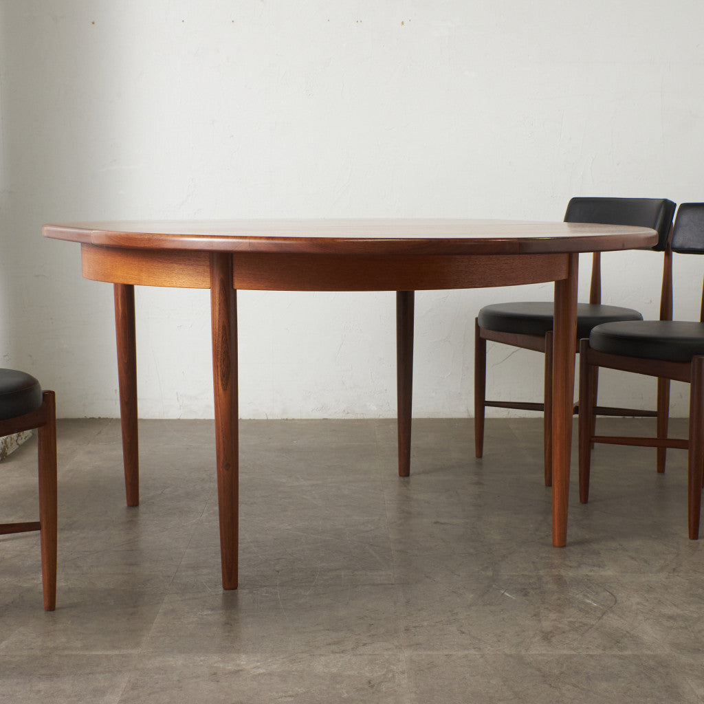 エクステンション ラウンドダイニングテーブル