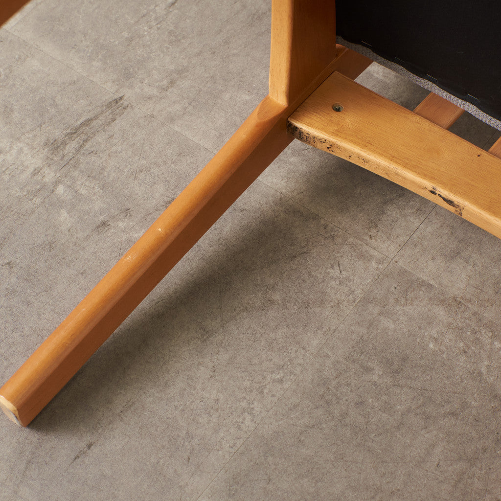 英国ヴィンテージ ダイニングチェア / 張替済