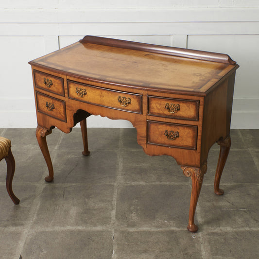 西欧 アンティーク 両袖デスク