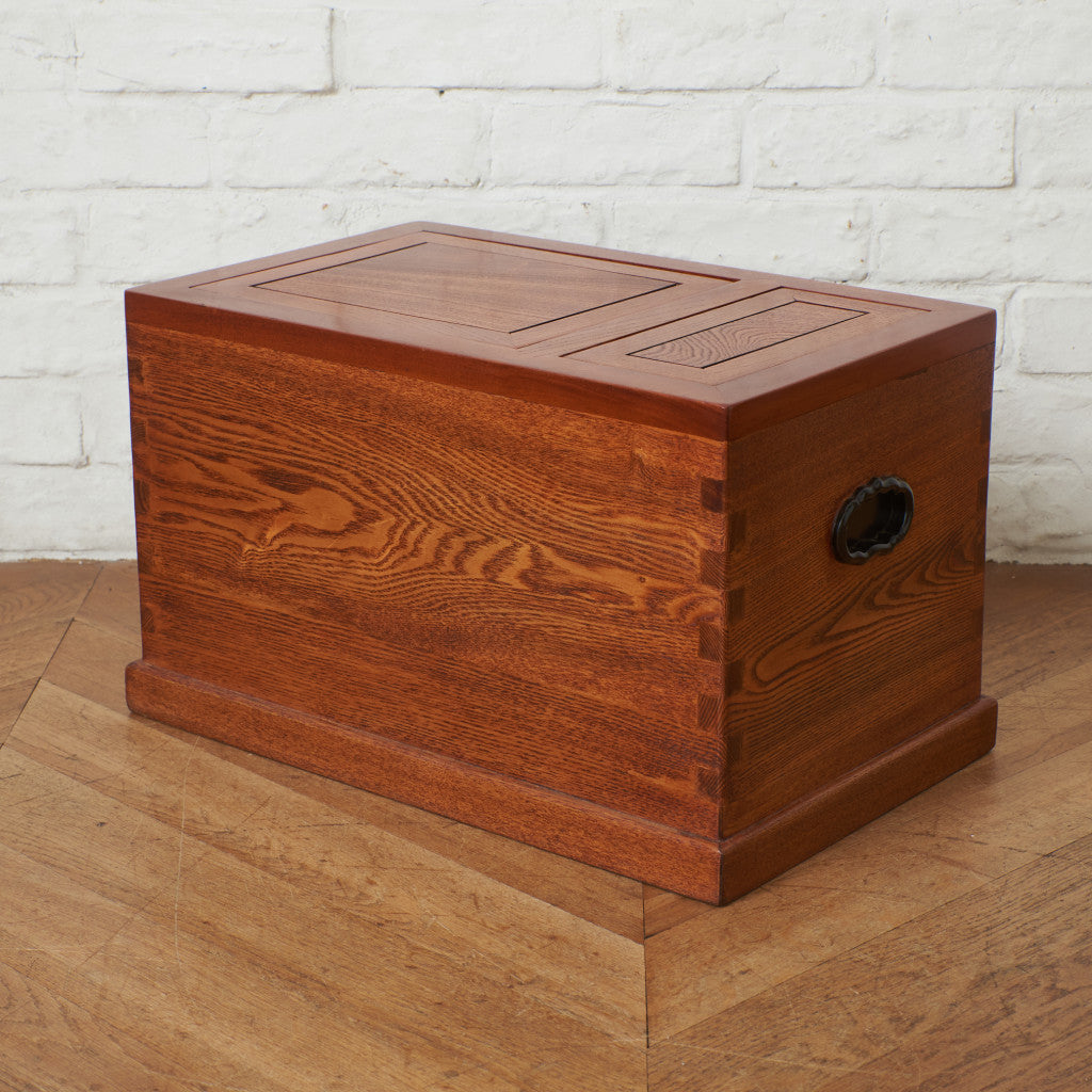 欅材関東長火鉢