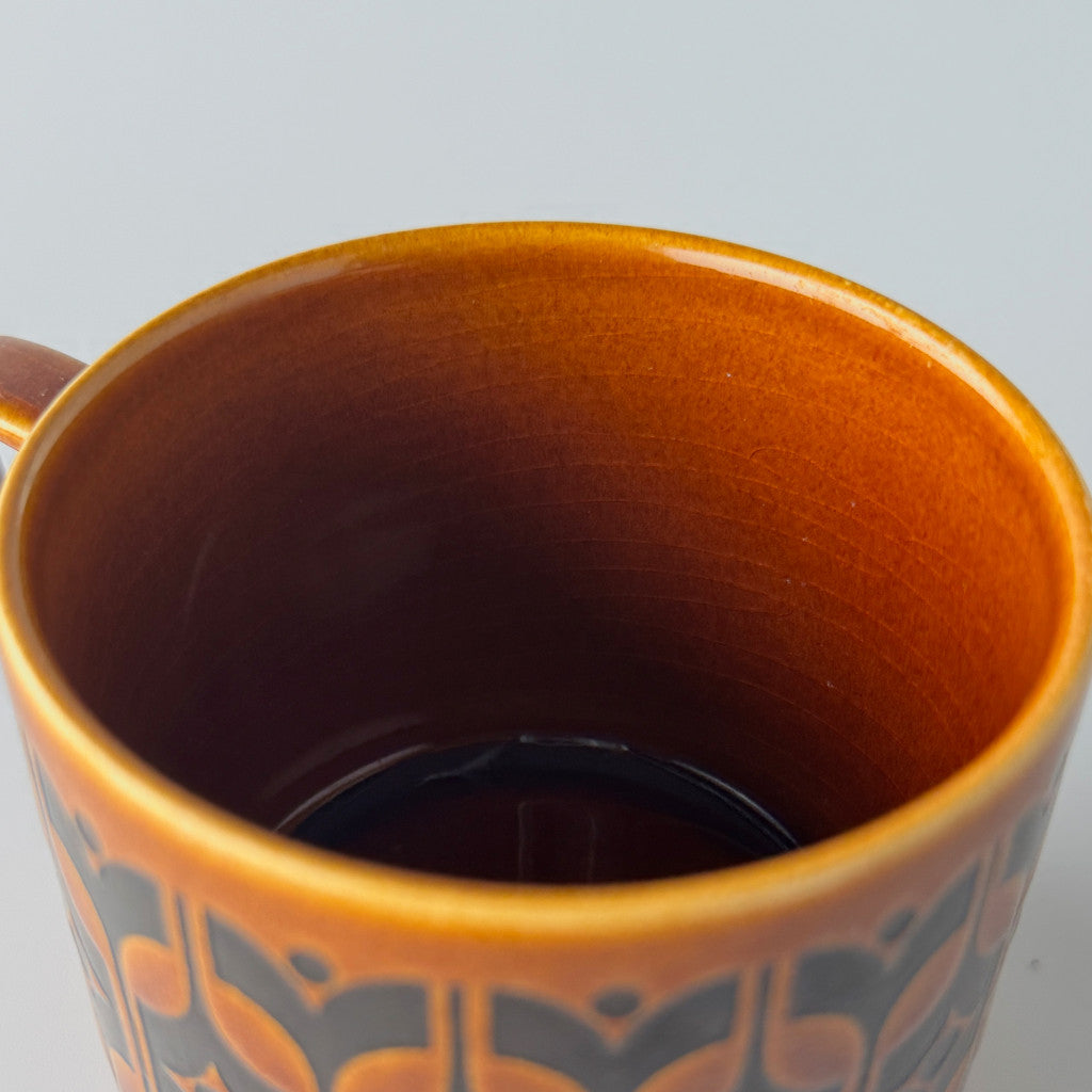 HEIRLOOM エアルーム カップ&ソーサー Autumn brown