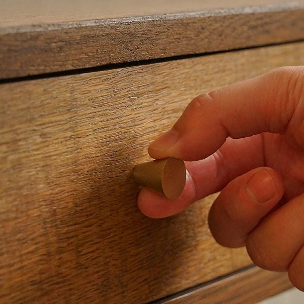 真鍮 ツマミ トライアングル Sサイズ