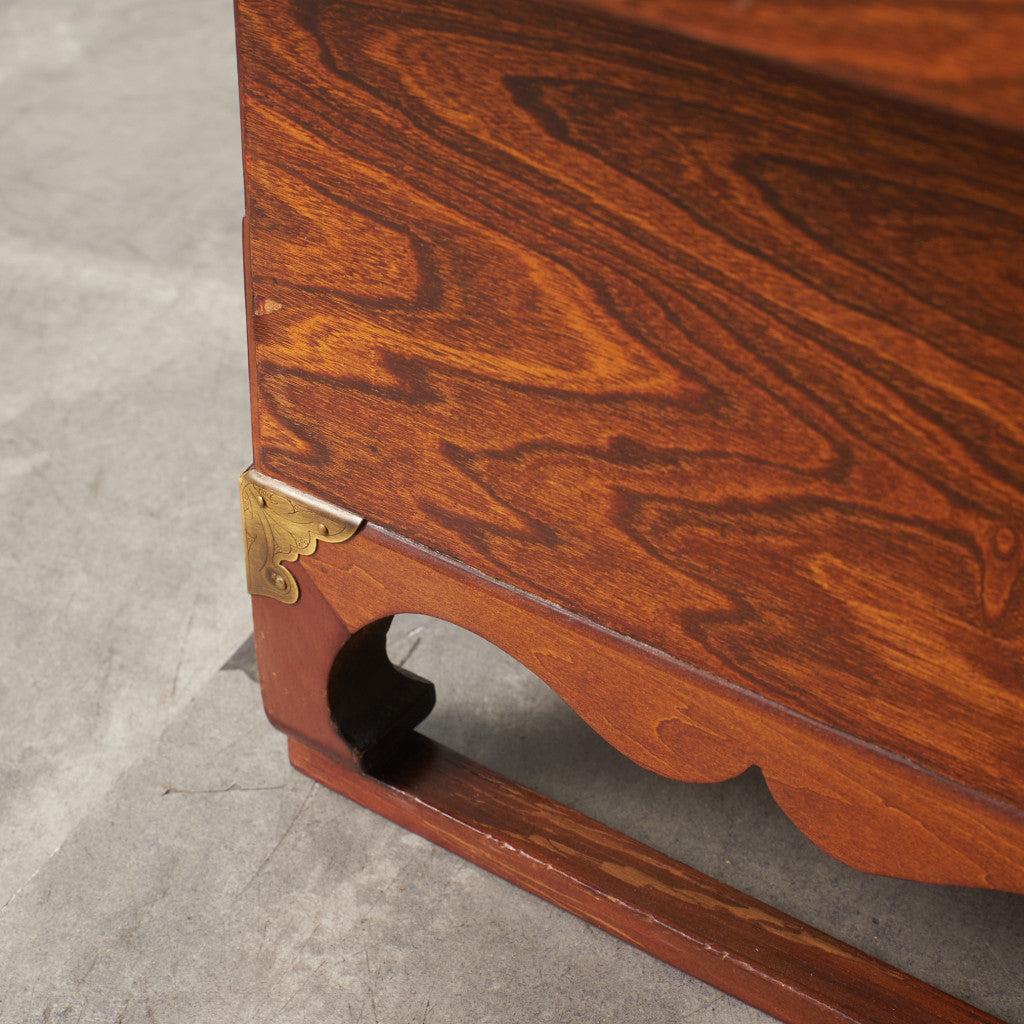 欅無垢材 関西火鉢テーブル