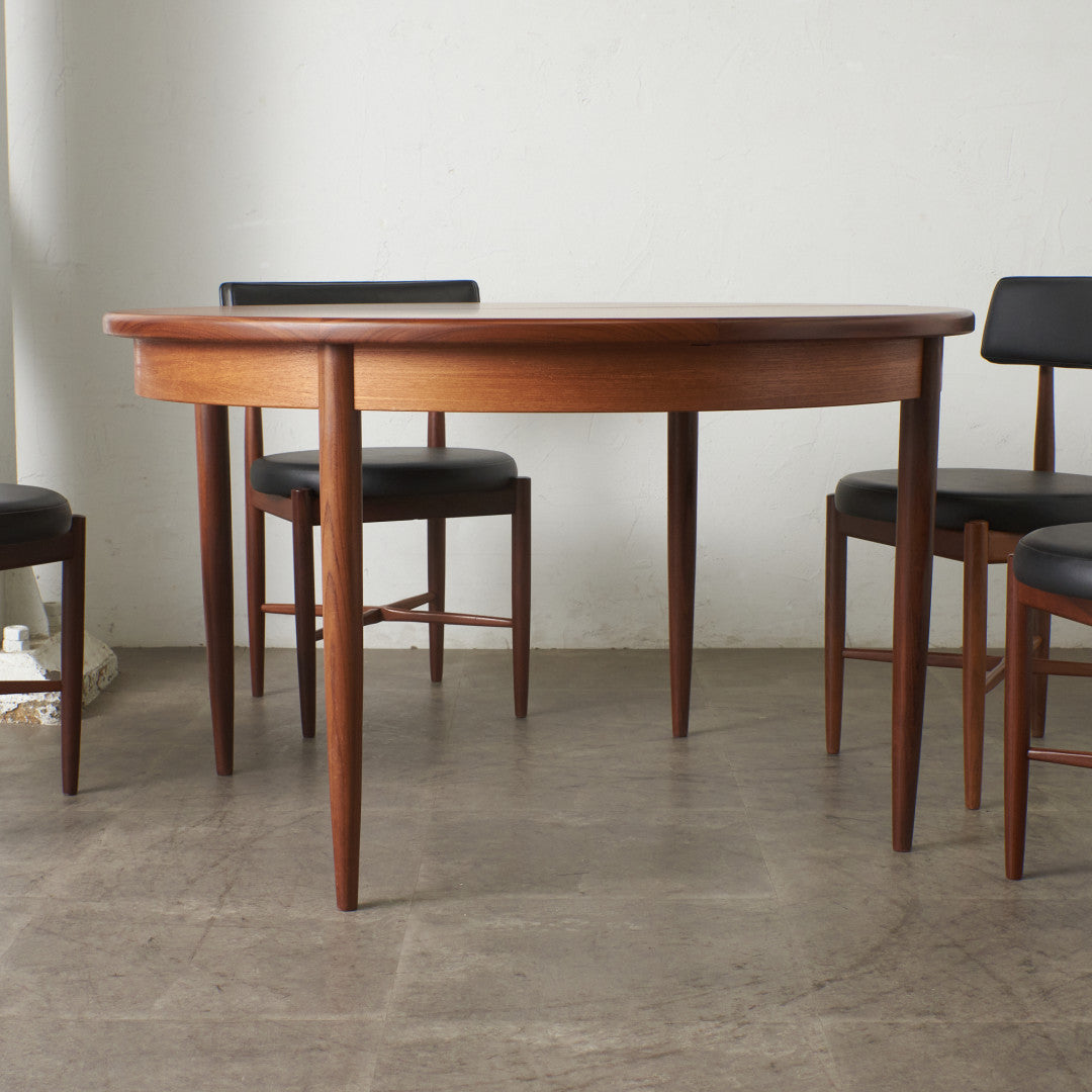 エクステンション ラウンドダイニングテーブル