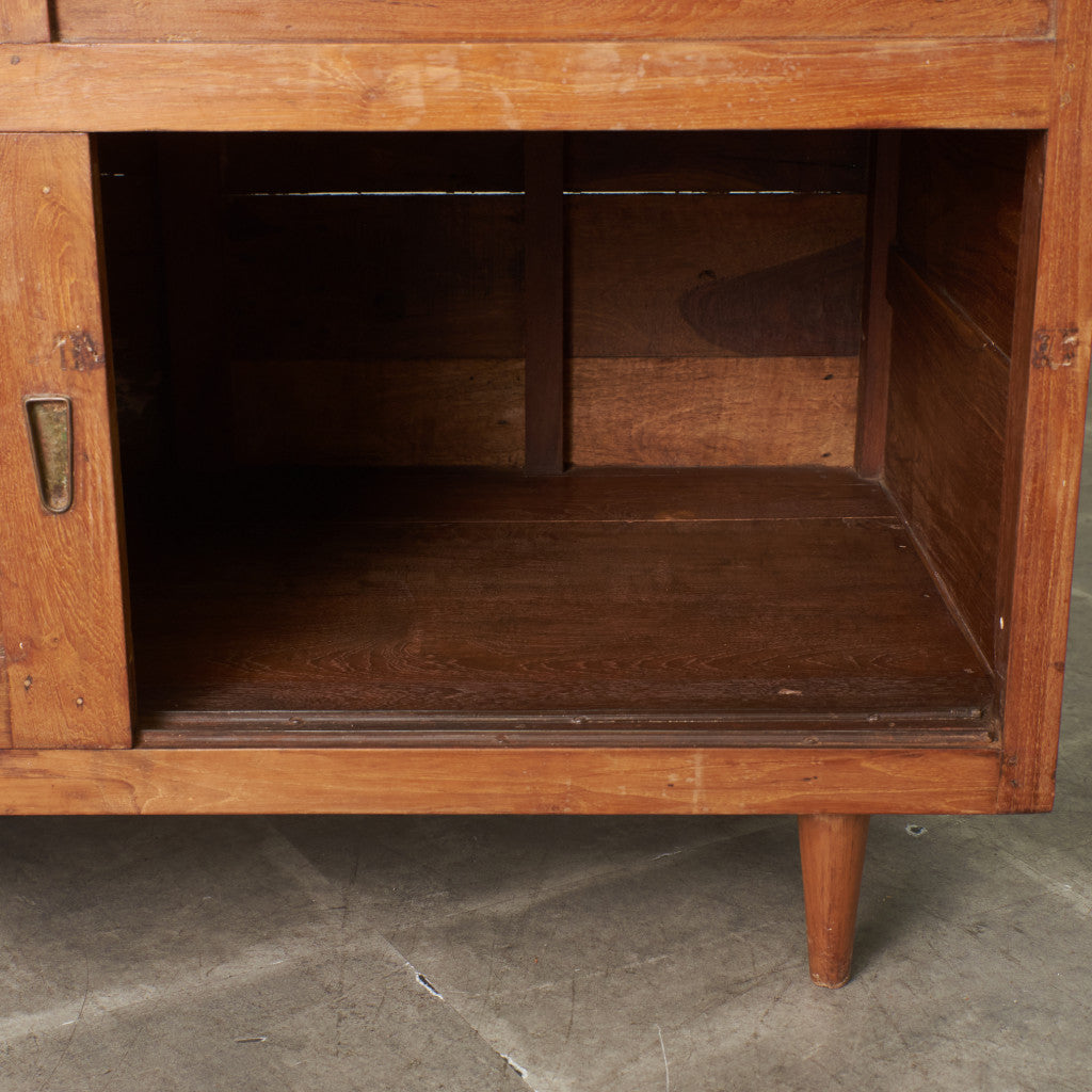 チーク古材 カウンターキャビネット