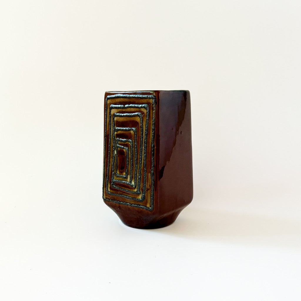 German Art Pottery フラワーベース