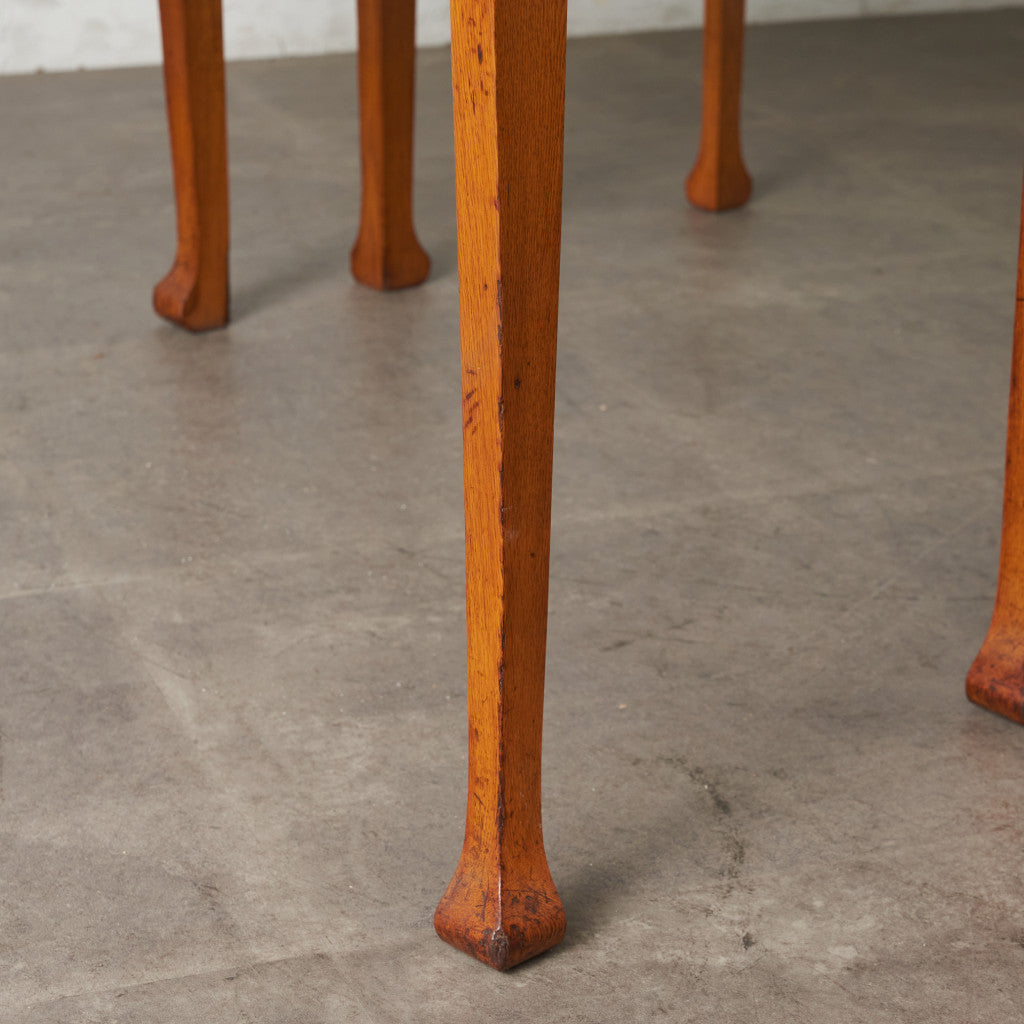 英国ヴィンテージ ドロップリーフ ゲートレッグテーブル