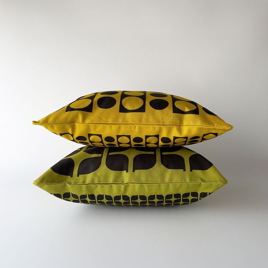 Hornsea クッション Circle イエロー