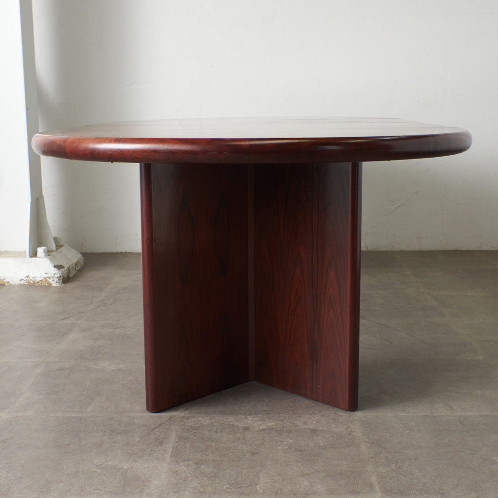 デンマークヴィンテージ ローズウッド材 ラウンドテーブル